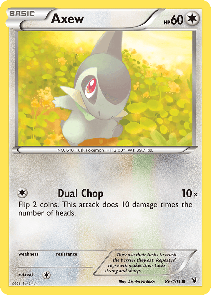 Axew (86/101) [Black & White: Noble Victories] (Online Only)