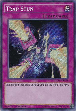 Trap Stun [LC5D-EN141] Secret Rare (ONLINE ORDER ONLY)