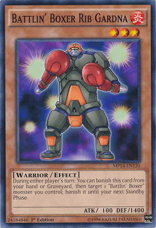 Battlin' Boxer Rib Gardna [MP14-EN130] Common (ONLINE ORDER ONLY)