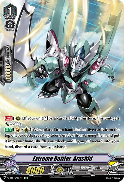 Extreme Battler, Arashid (V-BT11/SP10EN) [Storm of the Blue Cavalry]
