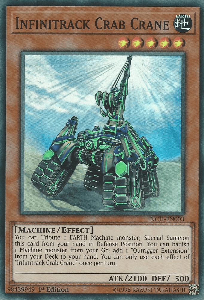 Infinitrack Crab Crane [INCH-EN003] Super Rare (ONLINE ORDER ONLY)