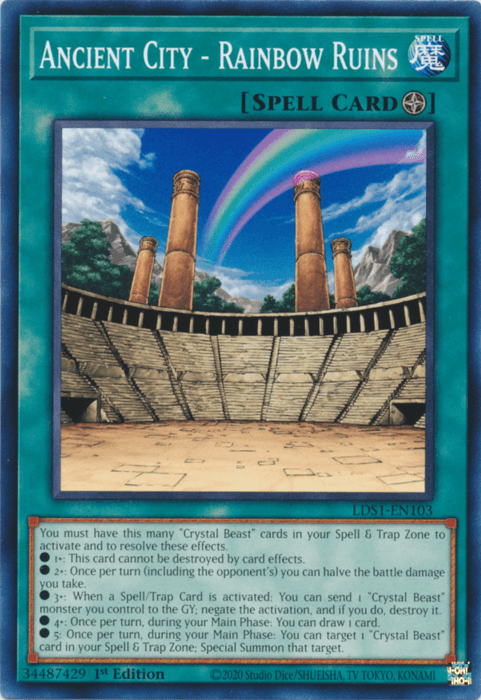 Ancient City - Rainbow Ruins [LDS1-EN103] Common (ONLINE ORDER ONLY)