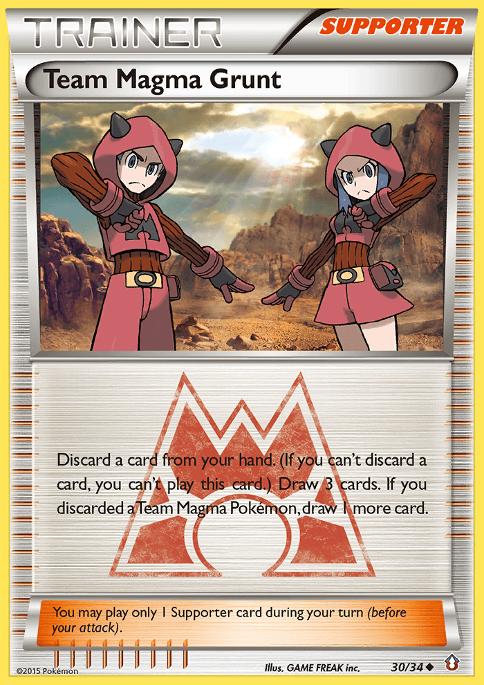 Team Magma Grunt (30/34) [XY: Double Crisis] (Online Only)