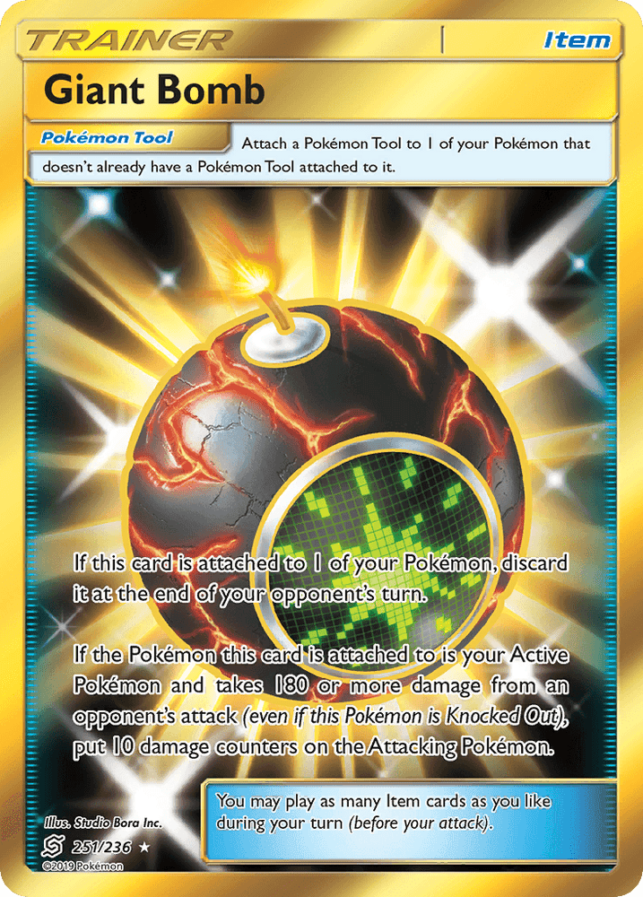 Giant Bomb (251/236) [Sun & Moon: Unified Minds] (Online Only)