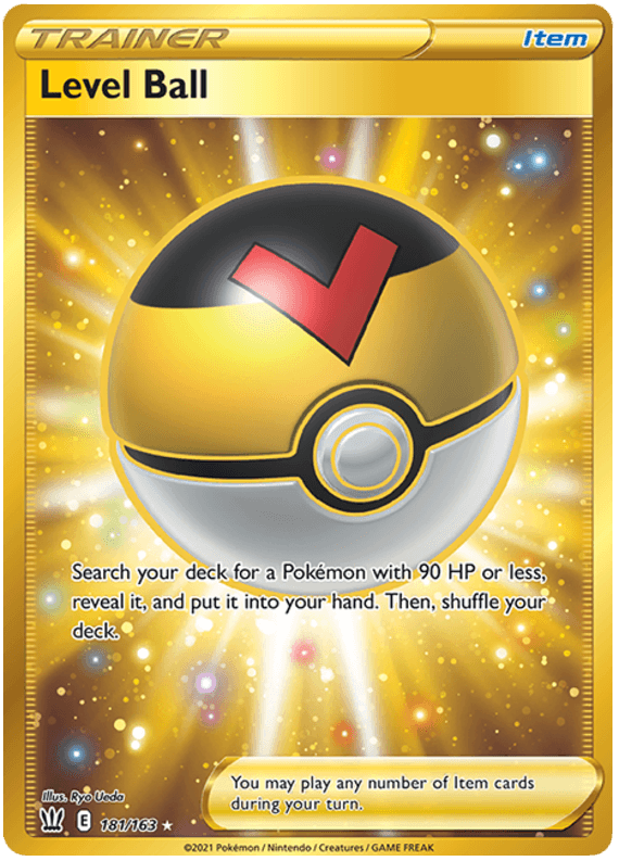 Level Ball (181/163) [Sword & Shield: Battle Styles] (Online Only)
