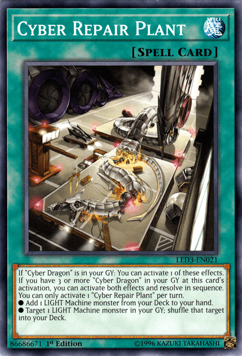 Cyber Repair Plant [LED3-EN021] Common (ONLINE ORDER ONLY)