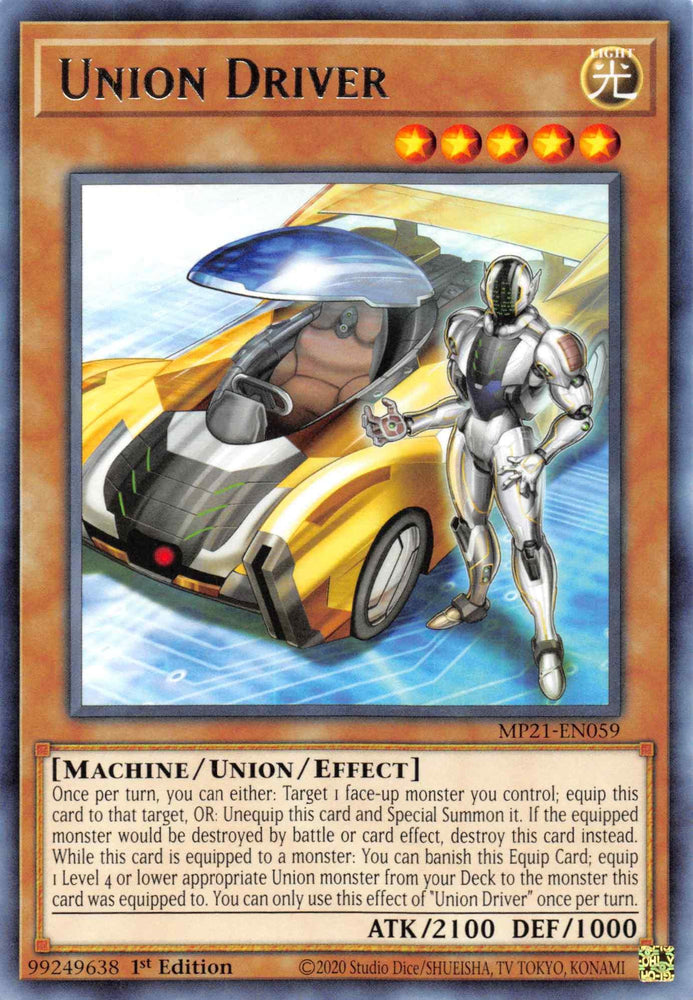 Union Driver [MP21-EN059] Rare (ONLINE ORDER ONLY)