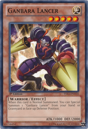 Ganbara Lancer [YS13-ENV04] Common (ONLINE ORDER ONLY)