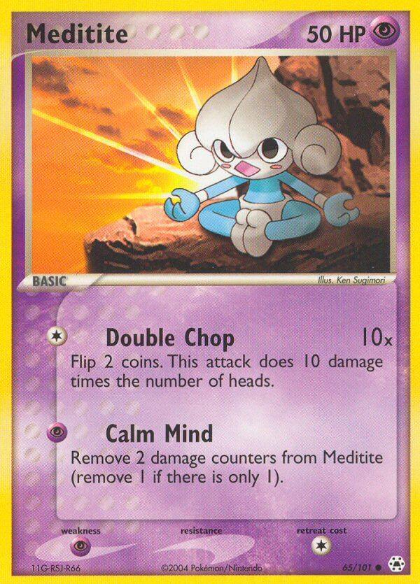 Meditite (65/101) [EX: Battle Stadium] (Online Only)