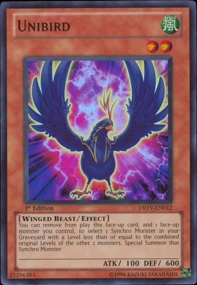 Unibird [DREV-EN012] Super Rare (ONLINE ORDER ONLY)