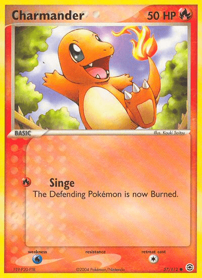Charmander (57/112) [EX: FireRed & LeafGreen] (Online Only)