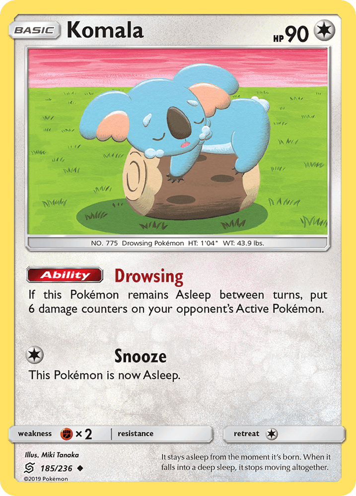 Komala (185/236) [Sun & Moon: Unified Minds] (Online Only)