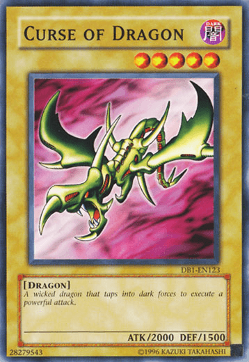 Curse of Dragon [DB1-EN123] Common (ONLINE ORDER ONLY)