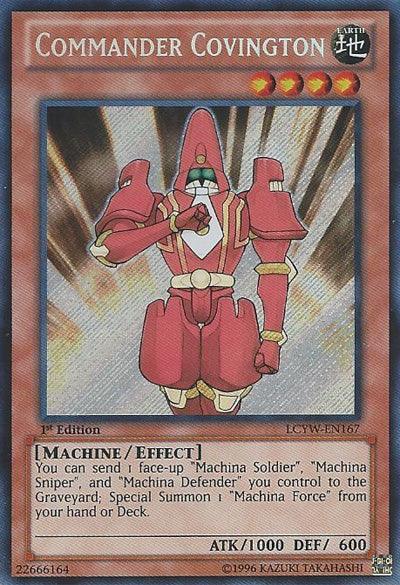Commander Covington [LCYW-EN167] Secret Rare (ONLINE ORDER ONLY)