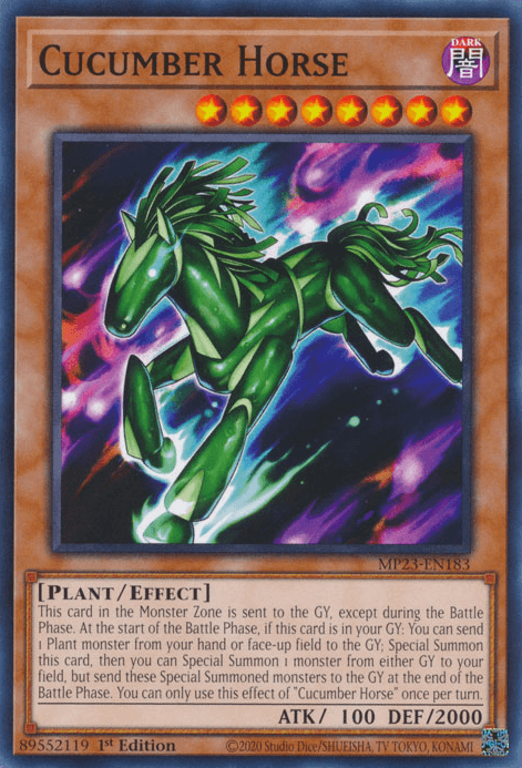 Cucumber Horse [MP23-EN183] Common (ONLINE ORDER ONLY)
