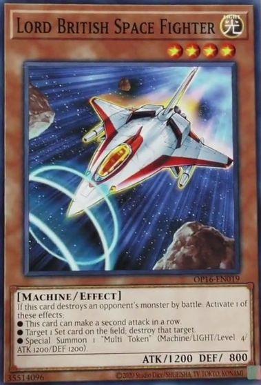 Lord British Space Fighter [OP16-EN019] Common (ONLINE ORDER ONLY)