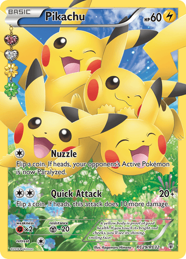Pikachu (RC29/RC32) [XY: Generations] (Online Only)