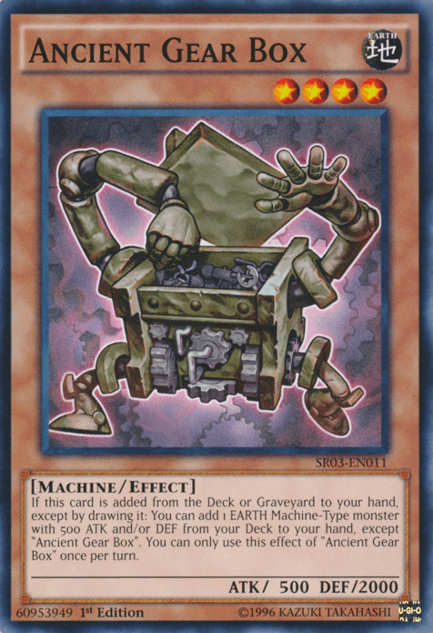 Ancient Gear Box [SR03-EN011] Common (ONLINE ORDER ONLY)
