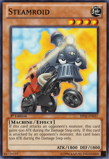 Steamroid [BP02-EN037] Mosaic Rare (ONLINE ORDER ONLY)