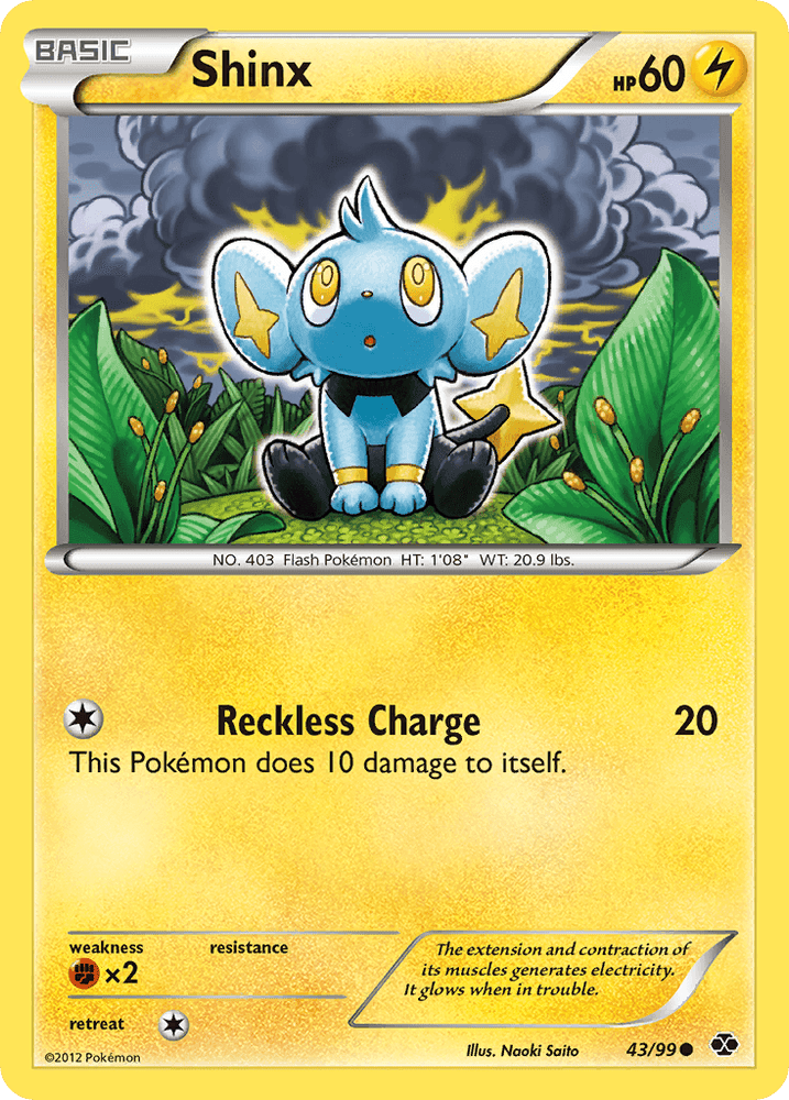 Shinx (43/99) [Black & White: Next Destinies] (Online Only)
