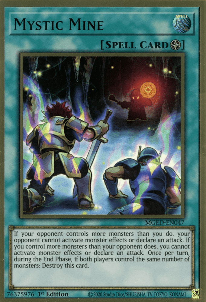 Mystic Mine [MGED-EN047] Gold Rare (ONLINE ORDER ONLY)