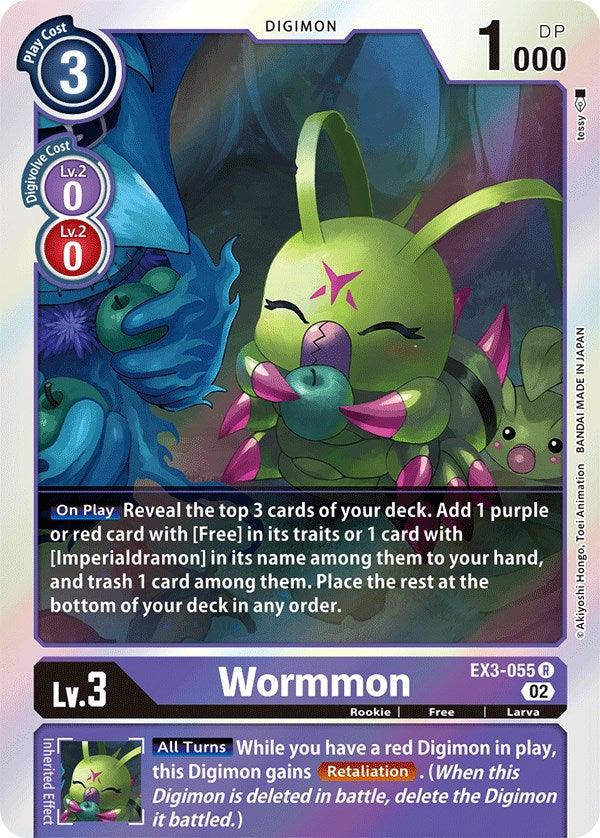 Wormmon [EX3-055] [Draconic Roar] (ONLINE ORDER ONLY)