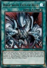 Rage with Eyes of Blue [LDS2-EN029] Ultra Rare (ONLINE ORDER ONLY)