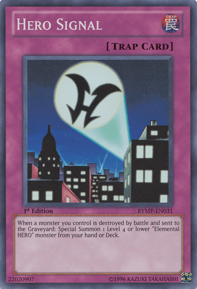 Hero Signal [RYMP-EN031] Super Rare (ONLINE ORDER ONLY)
