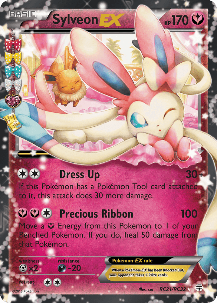 Sylveon EX (RC21/RC32) [XY: Generations] (Online Only)