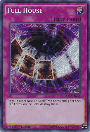 Full House [LC5D-EN256] Secret Rare (ONLINE ORDER ONLY)