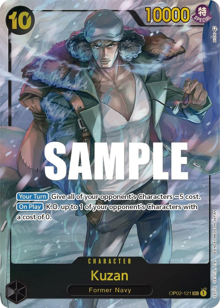 Kuzan (Alternate Art) [Paramount War] (ONLINE ORDER ONLY)