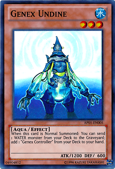 Genex Undine [AP01-EN005] Super Rare (ONLINE ORDER ONLY)