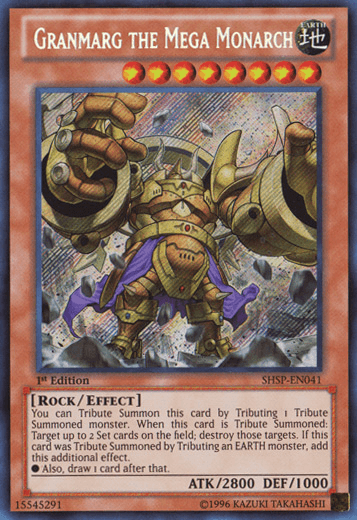 Granmarg the Mega Monarch [SHSP-EN041] Secret Rare (ONLINE ORDER ONLY)