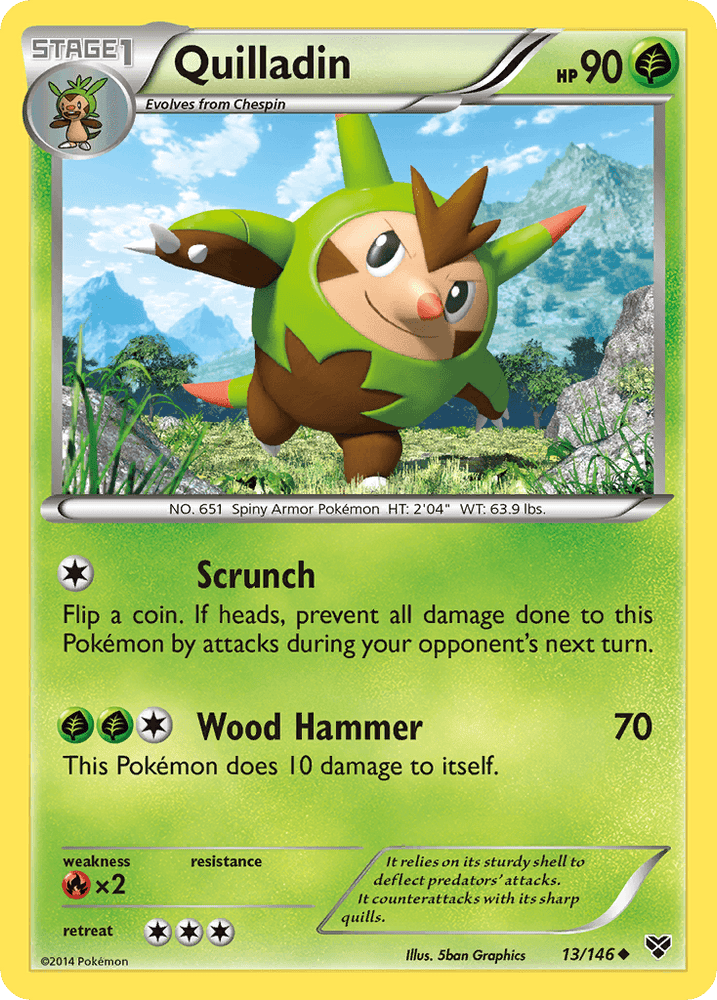 Quilladin (13/146) [XY: Base Set] (Online Only)