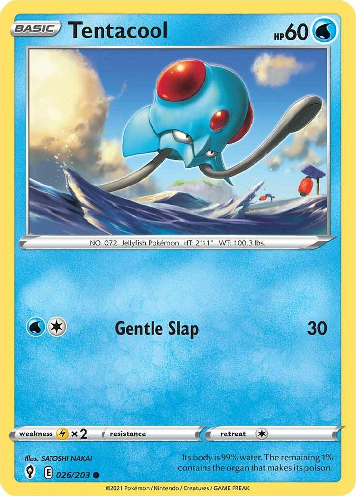 Tentacool (026/203) [Sword & Shield: Evolving Skies] (Online Only)