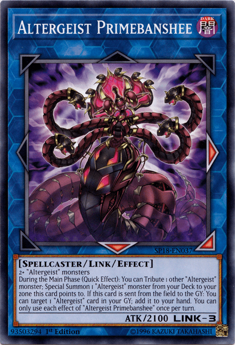Altergeist Primebanshee [SP18-EN037] Common (ONLINE ORDER ONLY)