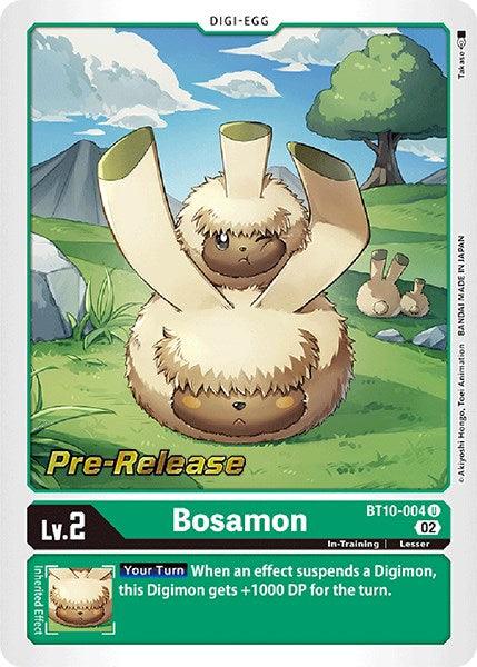 Bosamon [BT10-004] [Xros Encounter Pre-Release Cards] (ONLINE ORDER ONLY)