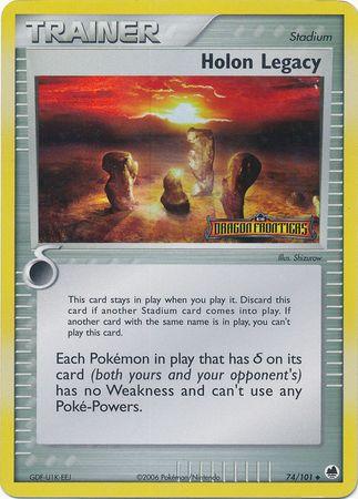 Holon Legacy (74/101) (Stamped) [EX: Dragon Frontiers] (Online Only)