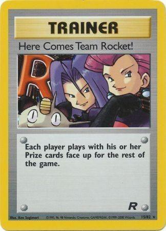 Here Comes Team Rocket! (15/82) [Team Rocket Unlimited] (Online Only)