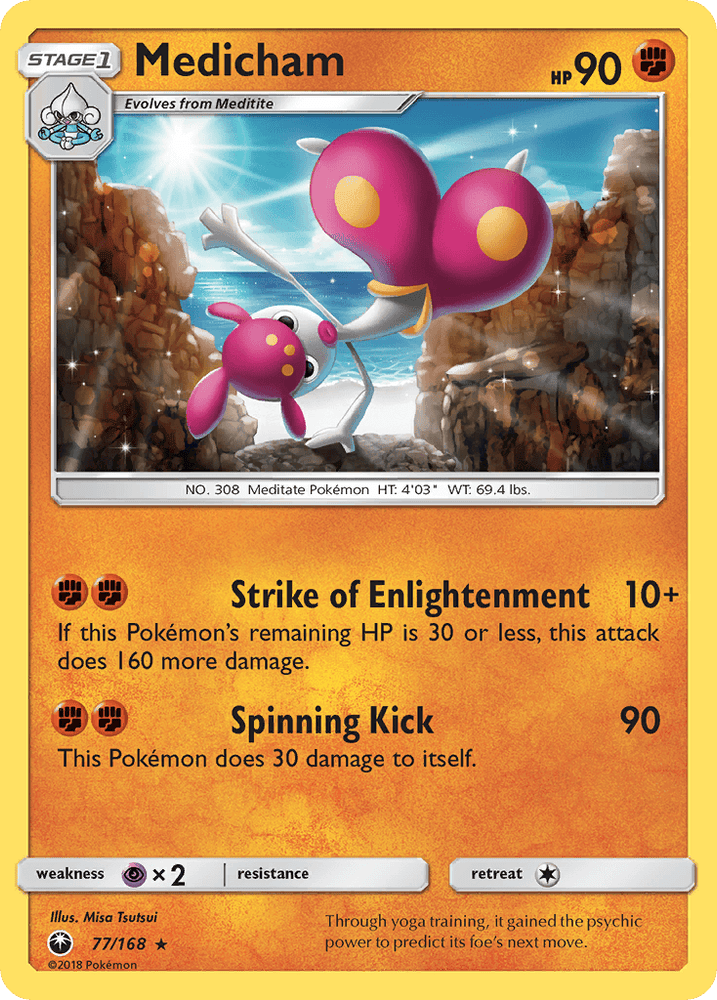 Medicham (77/168) [Sun & Moon: Celestial Storm] (Online Only)