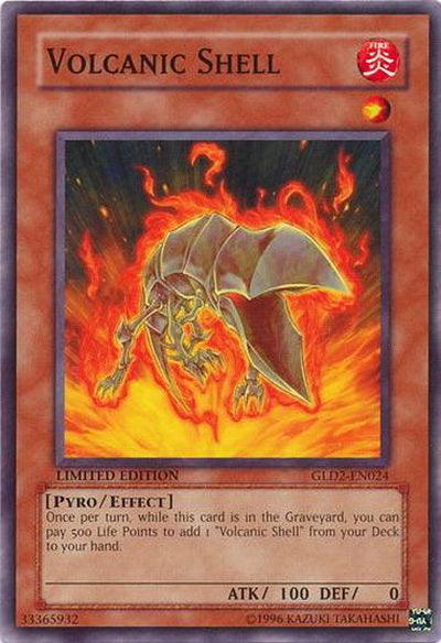 Volcanic Shell [GLD2-EN024] Common (ONLINE ORDER ONLY)