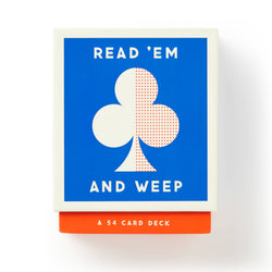 Read Em and Weep Playing Card Set (ONLINE ORDER ONLY)