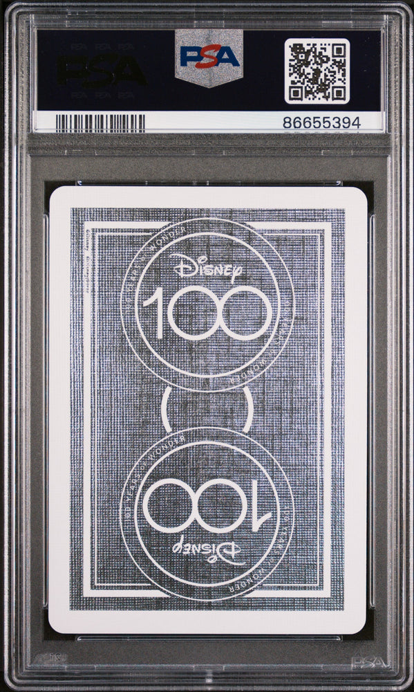2023 DISNEY 100 PLAYING CARDS OLAF JOKER RED PSA 10 (Online Order Only)