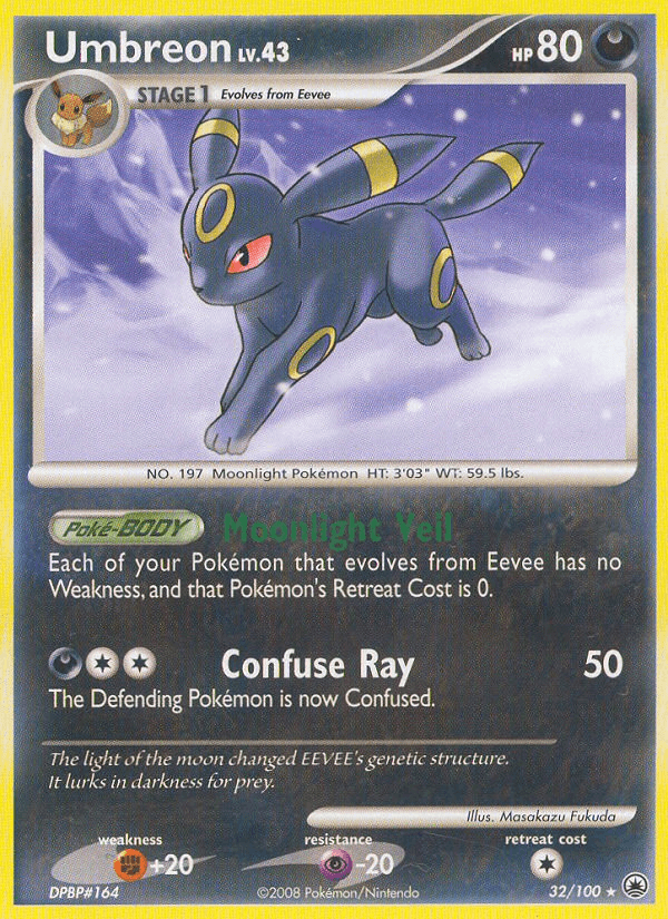 Umbreon (32/100) [Diamond & Pearl: Majestic Dawn] (Online Only)