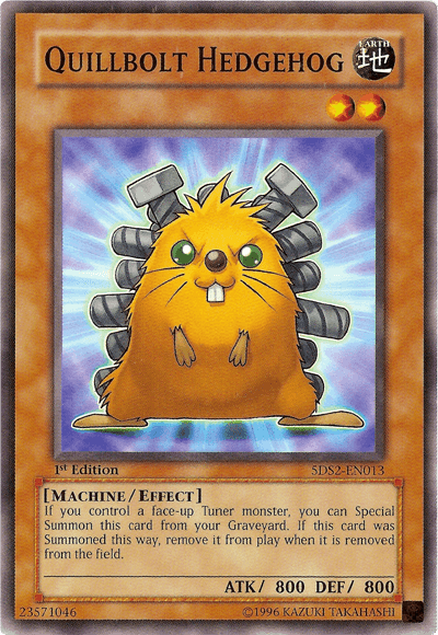 Quillbolt Hedgehog [5DS2-EN013] Common (ONLINE ORDER ONLY)