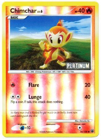 Chimchar (56/100) [Burger King Promos: 2009 Collection] (Online Only)