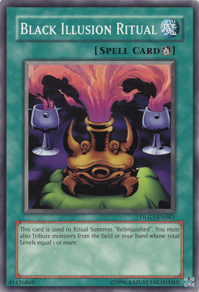 Black Illusion Ritual [DLG1-EN061] Common (ONLINE ORDER ONLY)