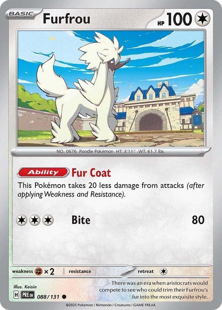 Furfrou (088/131) [Scarlet & Violet: Prismatic Evolutions] (Online Only)