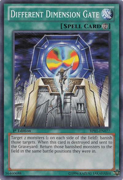 Different Dimension Gate [BP01-EN077] Common (ONLINE ORDER ONLY)