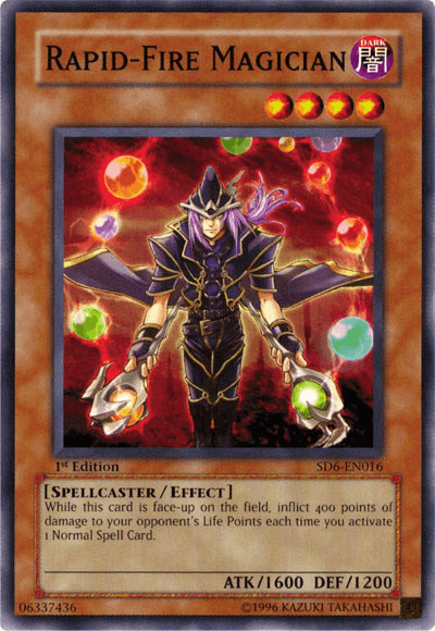 Rapid-Fire Magician [SD6-EN016] Common (ONLINE ORDER ONLY)